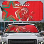 Morocco WC Football 2026 Auto Sun Shade Go Champions Lion Spirit - African Pride