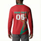 Custom Morocco WC Football 2026 Button Sweatshirt Go Champions Lion Spirit