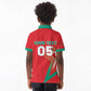 Custom Morocco WC Football 2026 Kid Polo Shirt Go Champions Lion Spirit LT05