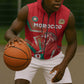 Custom Morocco WC Football 2026 Sleeveless Zip Hoodie Go Champions Lion Spirit - African Pride
