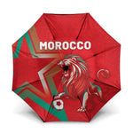 Morocco WC Football 2026 Umbrella Go Champions Lion Spirit - African Pride