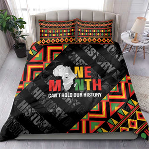 Black History Month Bedding Set One Month Can't Hold Our History