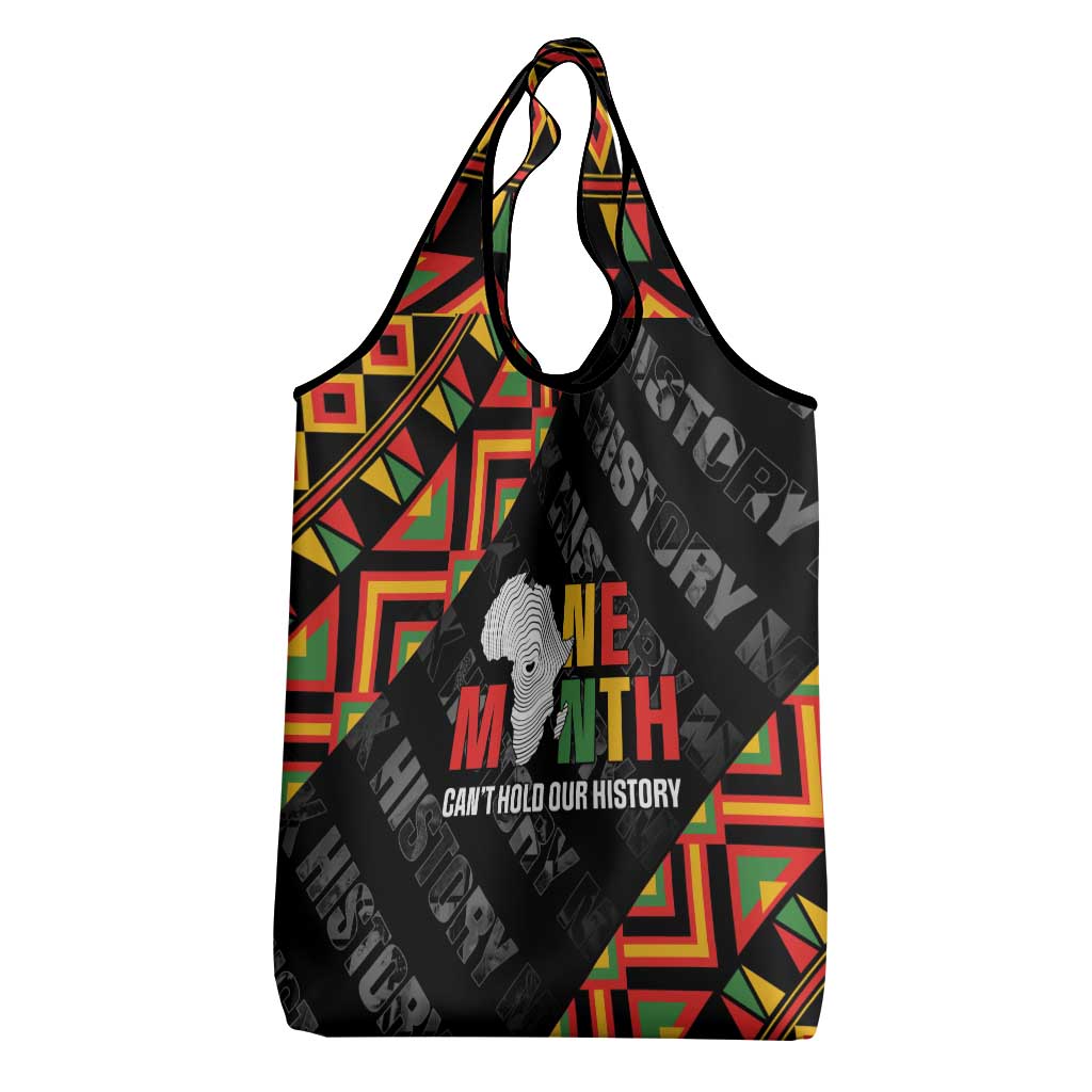 Black History Month Grocery Bag One Month Can't Hold Our History