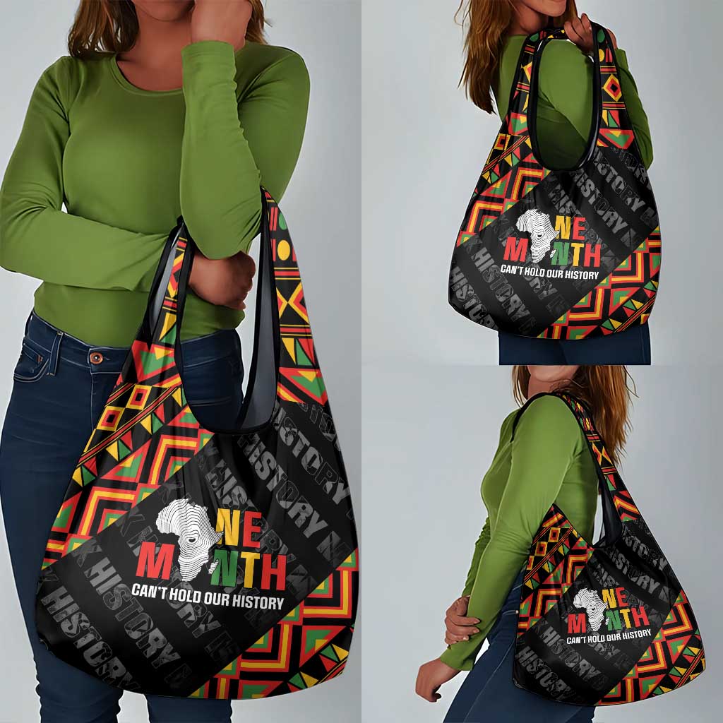 Black History Month Grocery Bag One Month Can't Hold Our History