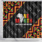 Black History Month Shower Curtain One Month Can't Hold Our History