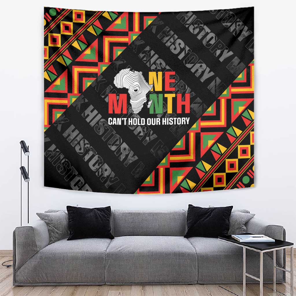 Black History Month Tapestry One Month Can't Hold Our History