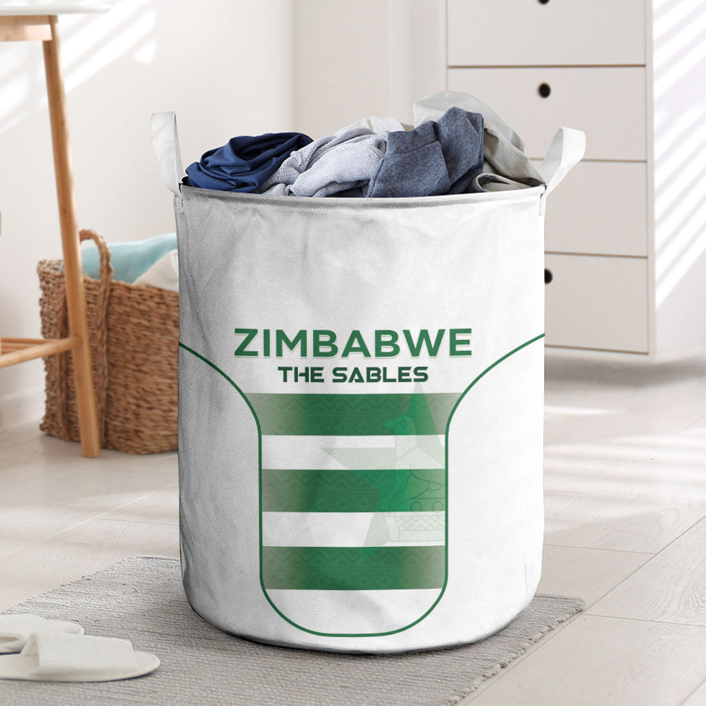 Zimbabwe Sables Rugby Laundry Basket Sporty Style