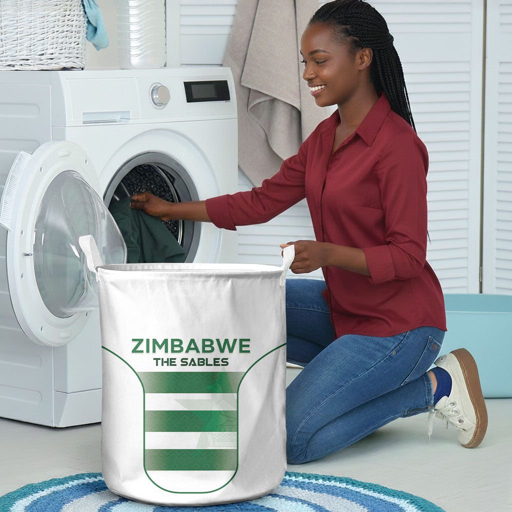 Zimbabwe Sables Rugby Laundry Basket Sporty Style