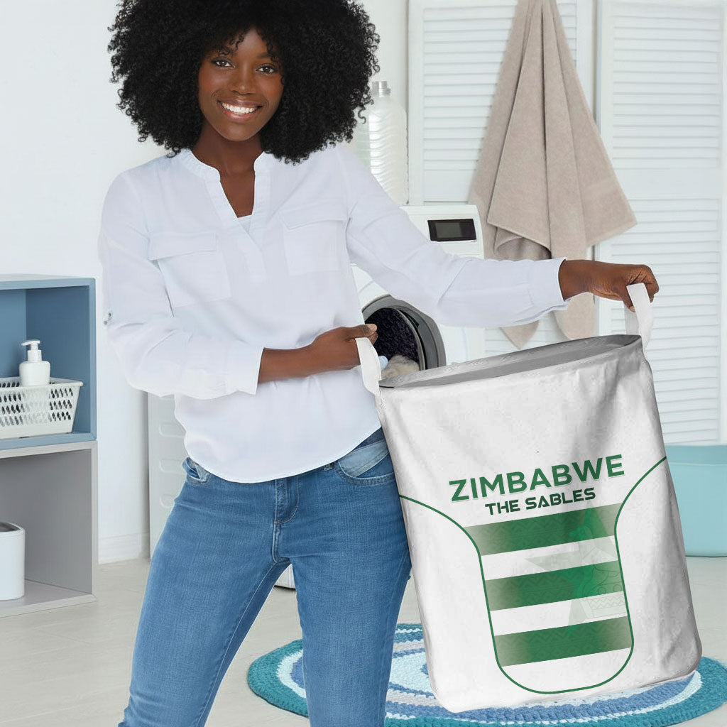Zimbabwe Sables Rugby Laundry Basket Sporty Style