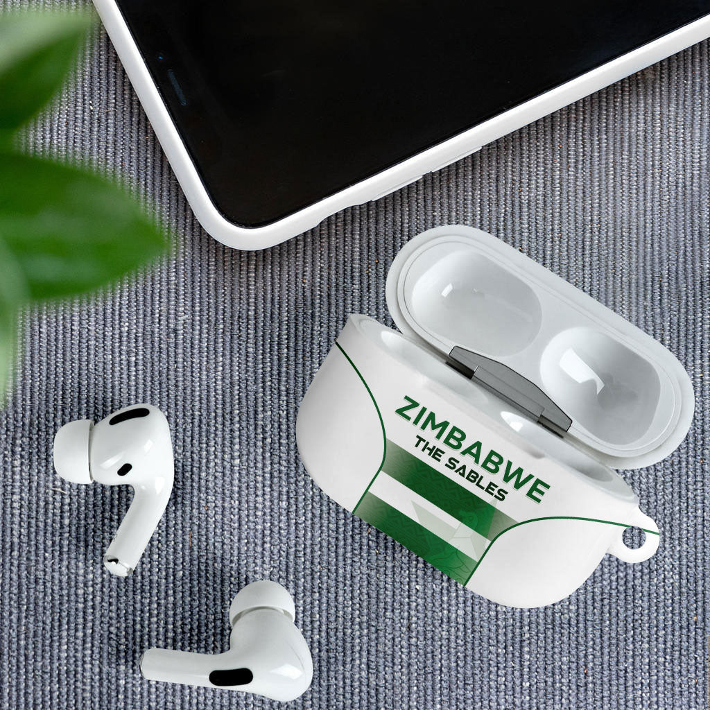 Zimbabwe Sables Rugby AirPods Case Sporty Style