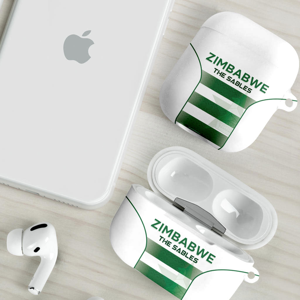Zimbabwe Sables Rugby AirPods Case Sporty Style