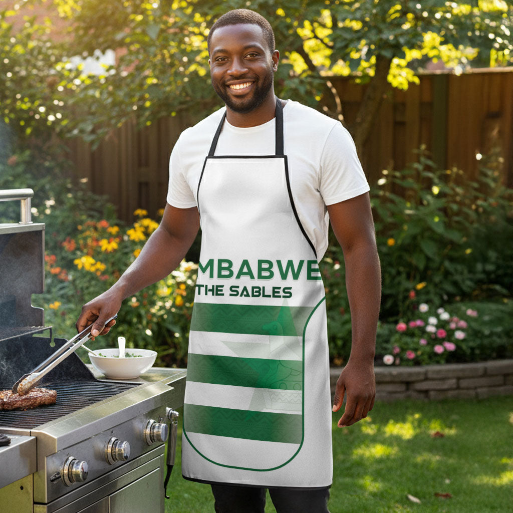 Zimbabwe Sables Rugby Apron Sporty Style