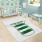 Zimbabwe Sables Rugby Area Rug Sporty Style