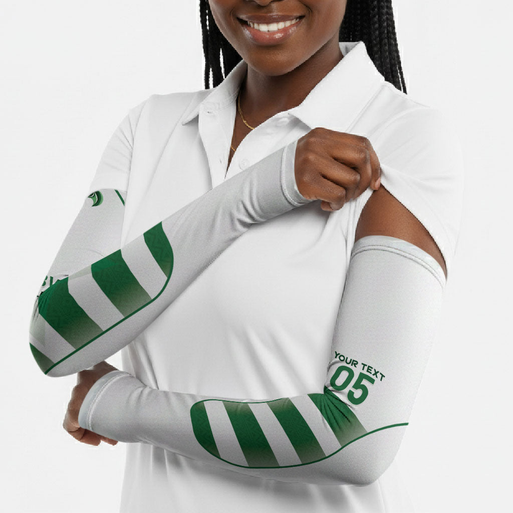 Custom Zimbabwe Sables Rugby Arm Sleeves Sporty Style