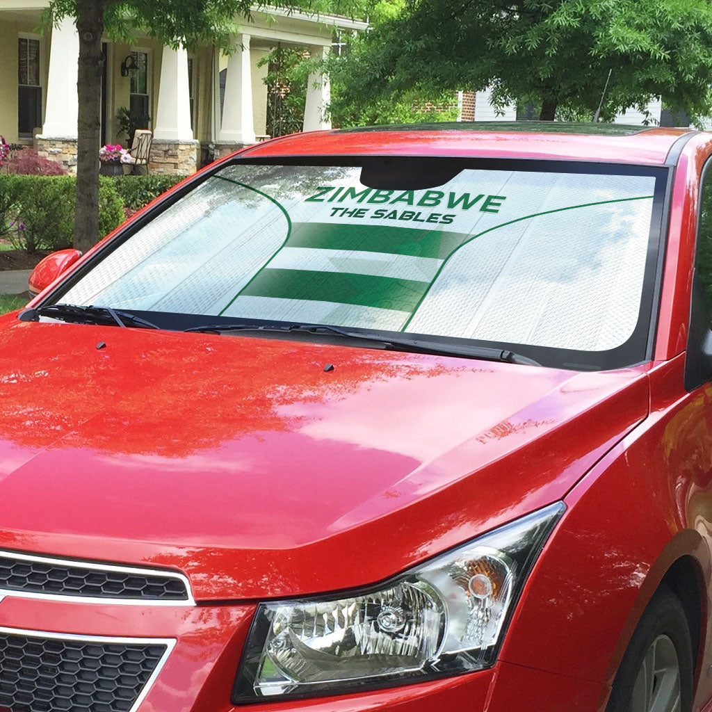 Zimbabwe Sables Rugby Auto Sun Shade Sporty Style