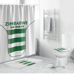 Zimbabwe Sables Rugby Bathroom Set Sporty Style