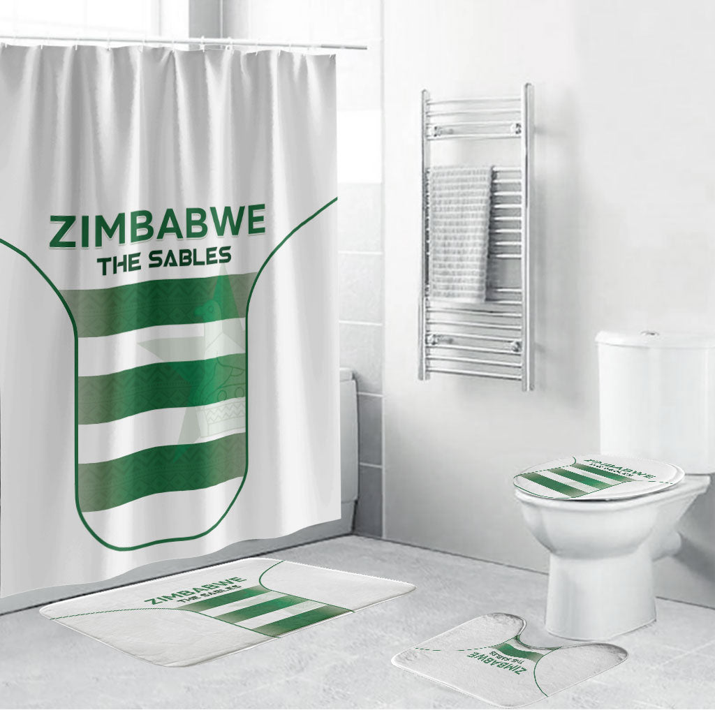 Zimbabwe Sables Rugby Bathroom Set Sporty Style