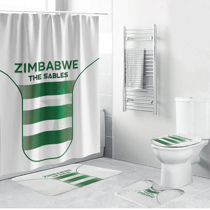 Zimbabwe Sables Rugby Bathroom Set Sporty Style