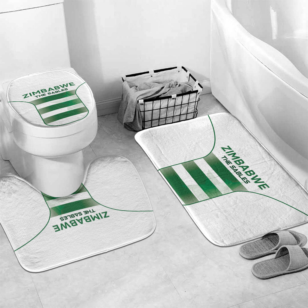 Zimbabwe Sables Rugby Bathroom Set Sporty Style
