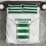 Zimbabwe Sables Rugby Bedding Set Sporty Style