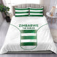 Zimbabwe Sables Rugby Bedding Set Sporty Style