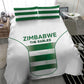Zimbabwe Sables Rugby Bedding Set Sporty Style