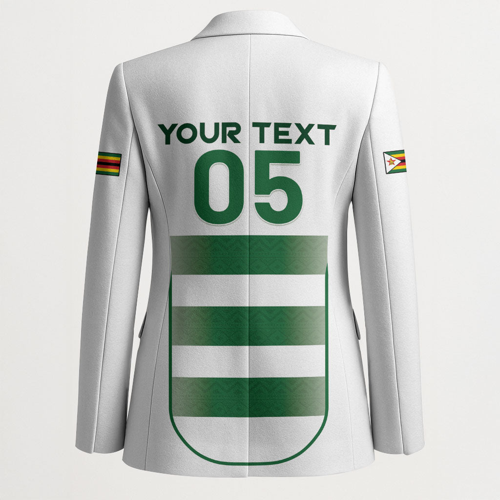 Custom Zimbabwe Sables Rugby Blazer Sporty Style