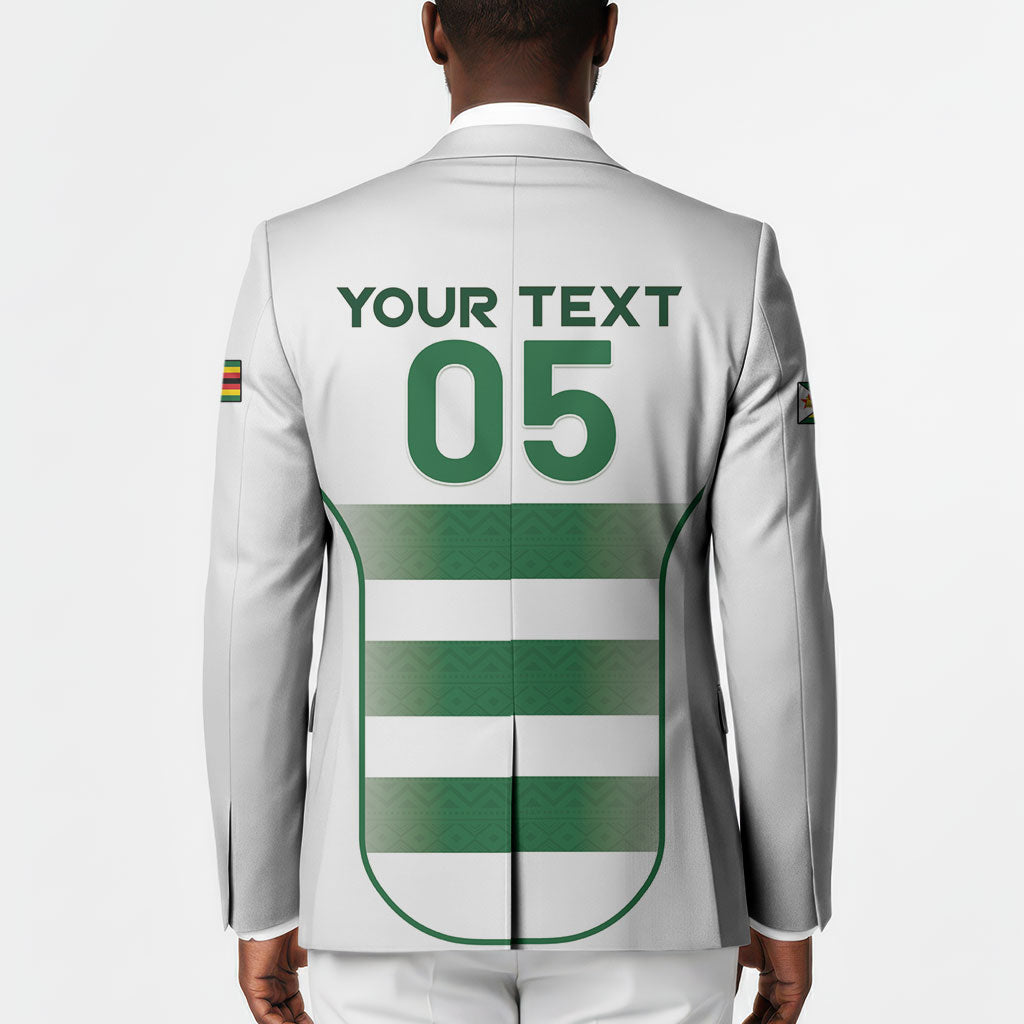 Custom Zimbabwe Sables Rugby Blazer Sporty Style