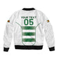 Custom Zimbabwe Sables Rugby Bomber Jacket Sporty Style