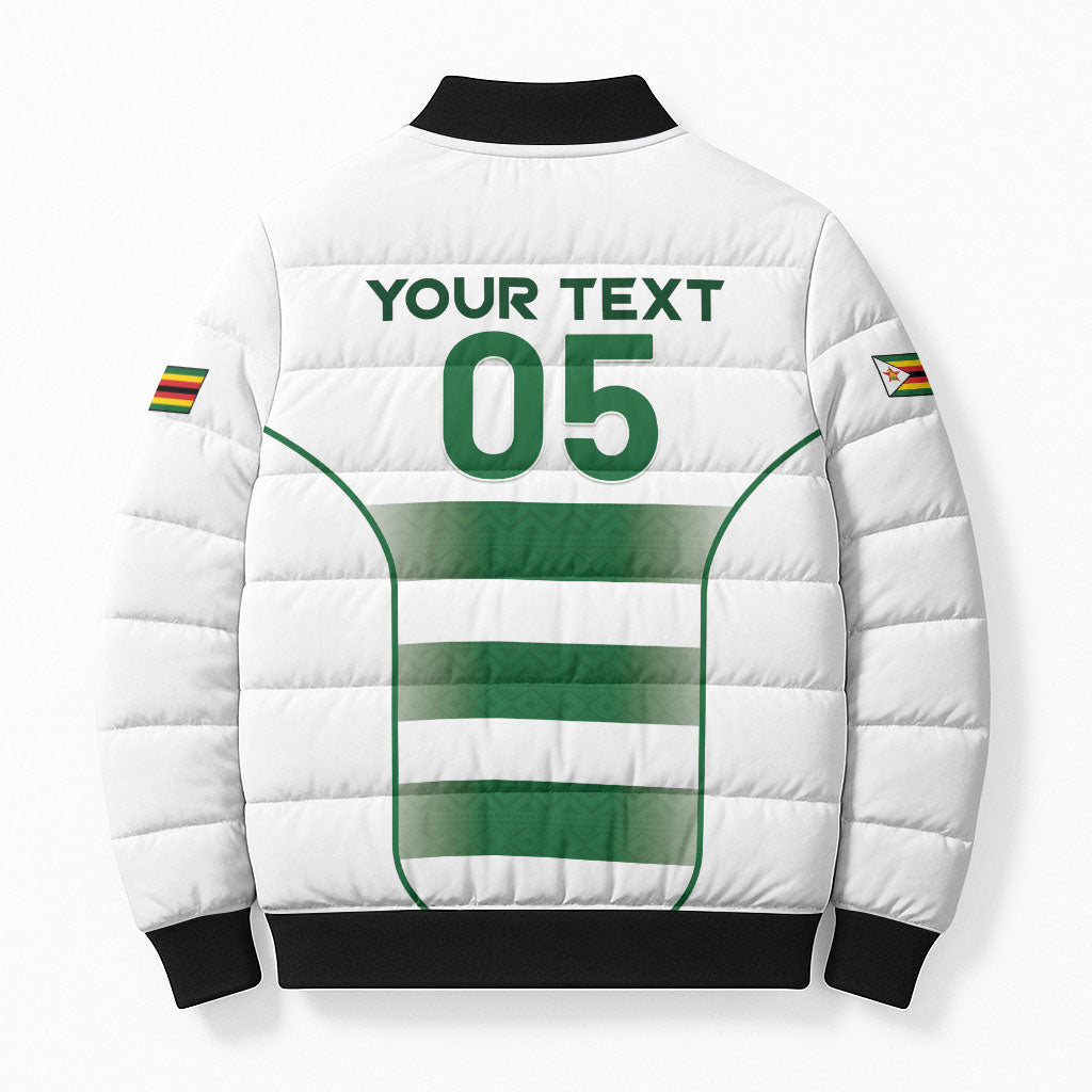 Custom Zimbabwe Sables Rugby Bomber Puffer Jacket Sporty Style