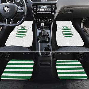 Custom Zimbabwe Sables Rugby Car Mats Sporty Style