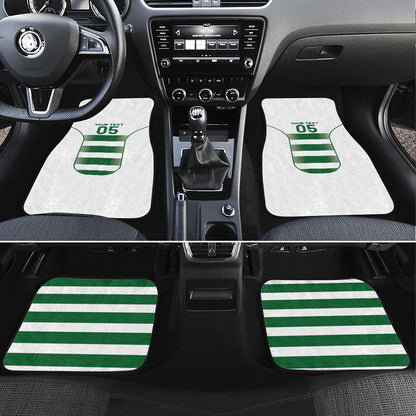 Custom Zimbabwe Sables Rugby Car Mats Sporty Style