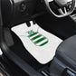 Custom Zimbabwe Sables Rugby Car Mats Sporty Style