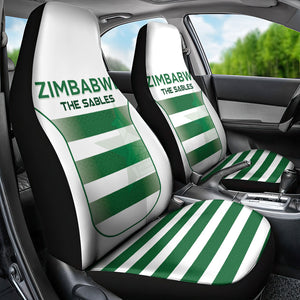 Zimbabwe Sables Rugby Car Seat Cover Sporty Style