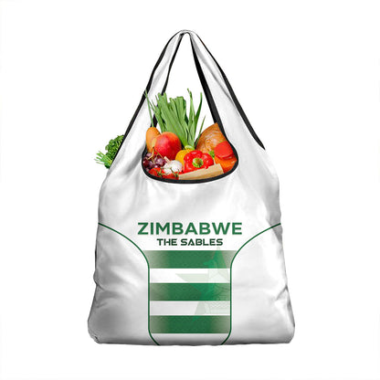 Zimbabwe Sables Rugby Grocery Bag Sporty Style