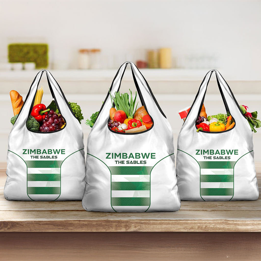 Zimbabwe Sables Rugby Grocery Bag Sporty Style
