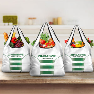 Zimbabwe Sables Rugby Grocery Bag Sporty Style