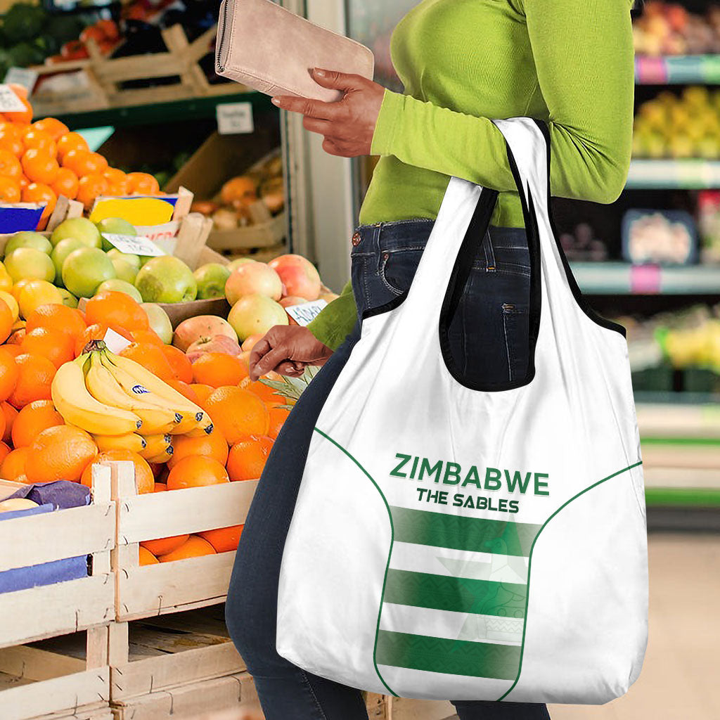 Zimbabwe Sables Rugby Grocery Bag Sporty Style