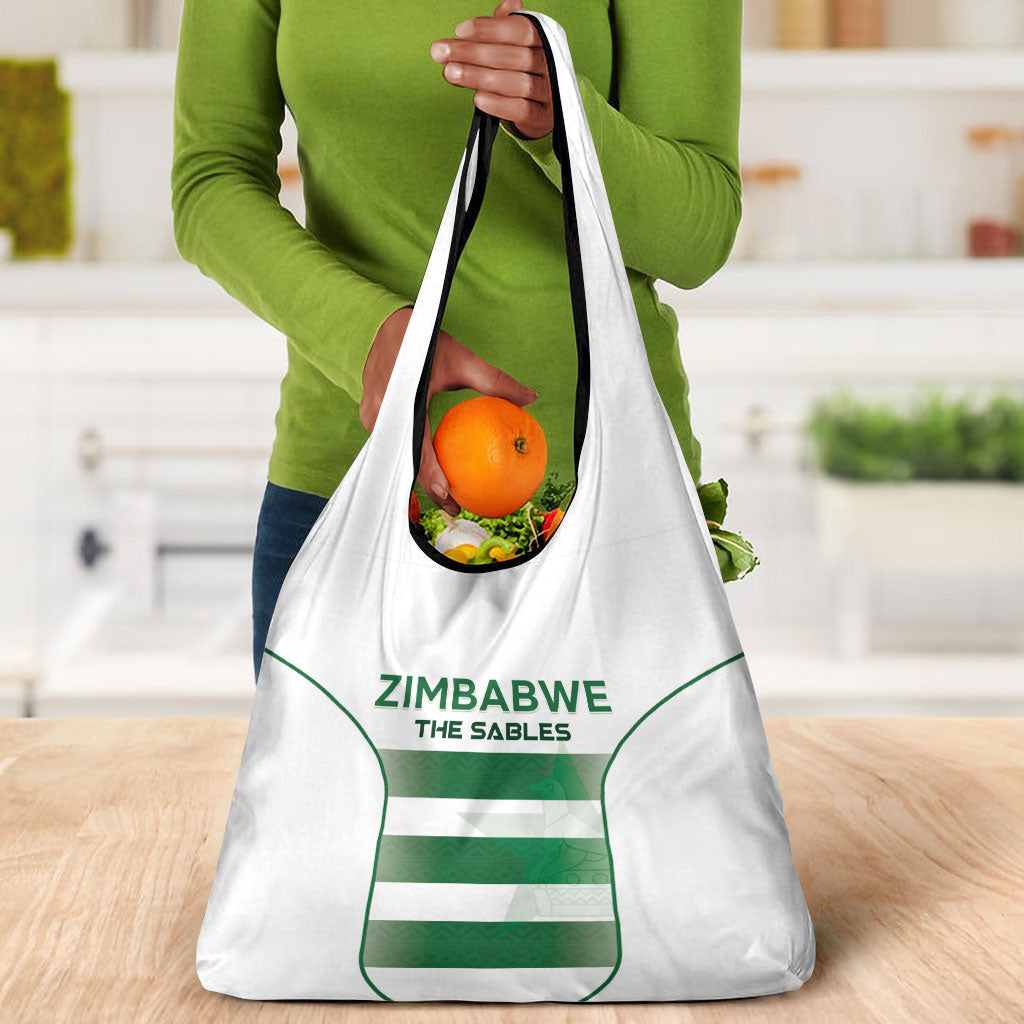 Zimbabwe Sables Rugby Grocery Bag Sporty Style