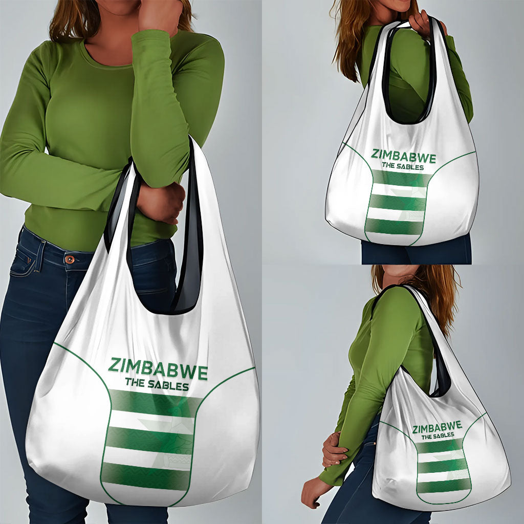 Zimbabwe Sables Rugby Grocery Bag Sporty Style