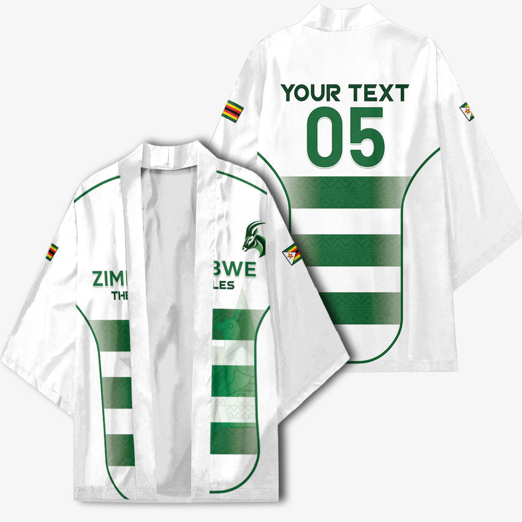 Custom Zimbabwe Sables Rugby Kimono Sporty Style
