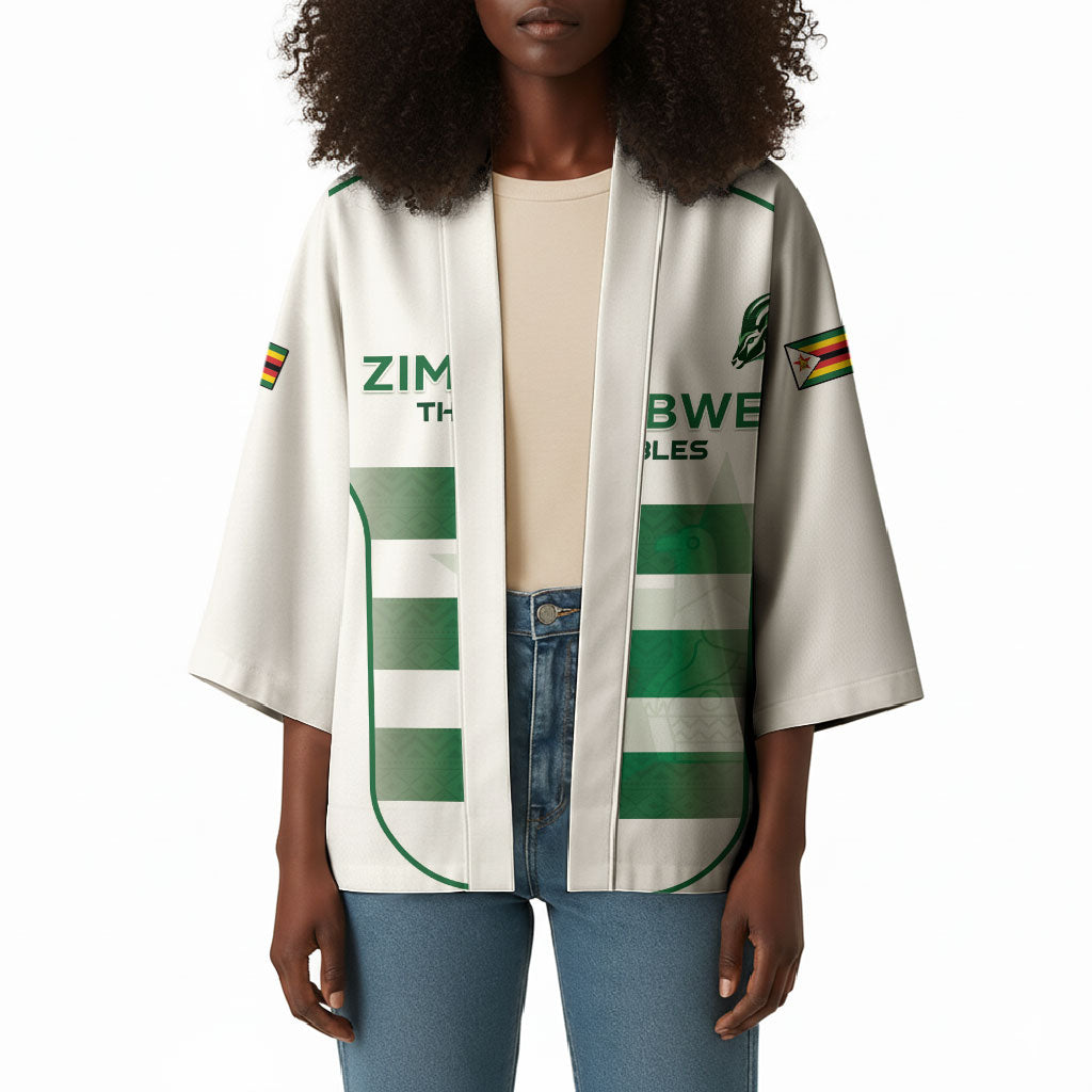 Custom Zimbabwe Sables Rugby Kimono Sporty Style
