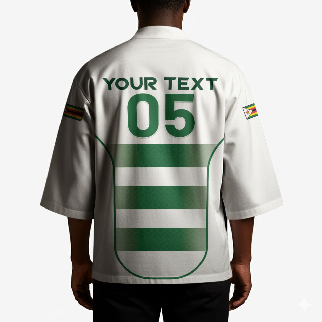 Custom Zimbabwe Sables Rugby Kimono Sporty Style