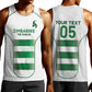 Custom Zimbabwe Sables Rugby Men Tank Top Sporty Style