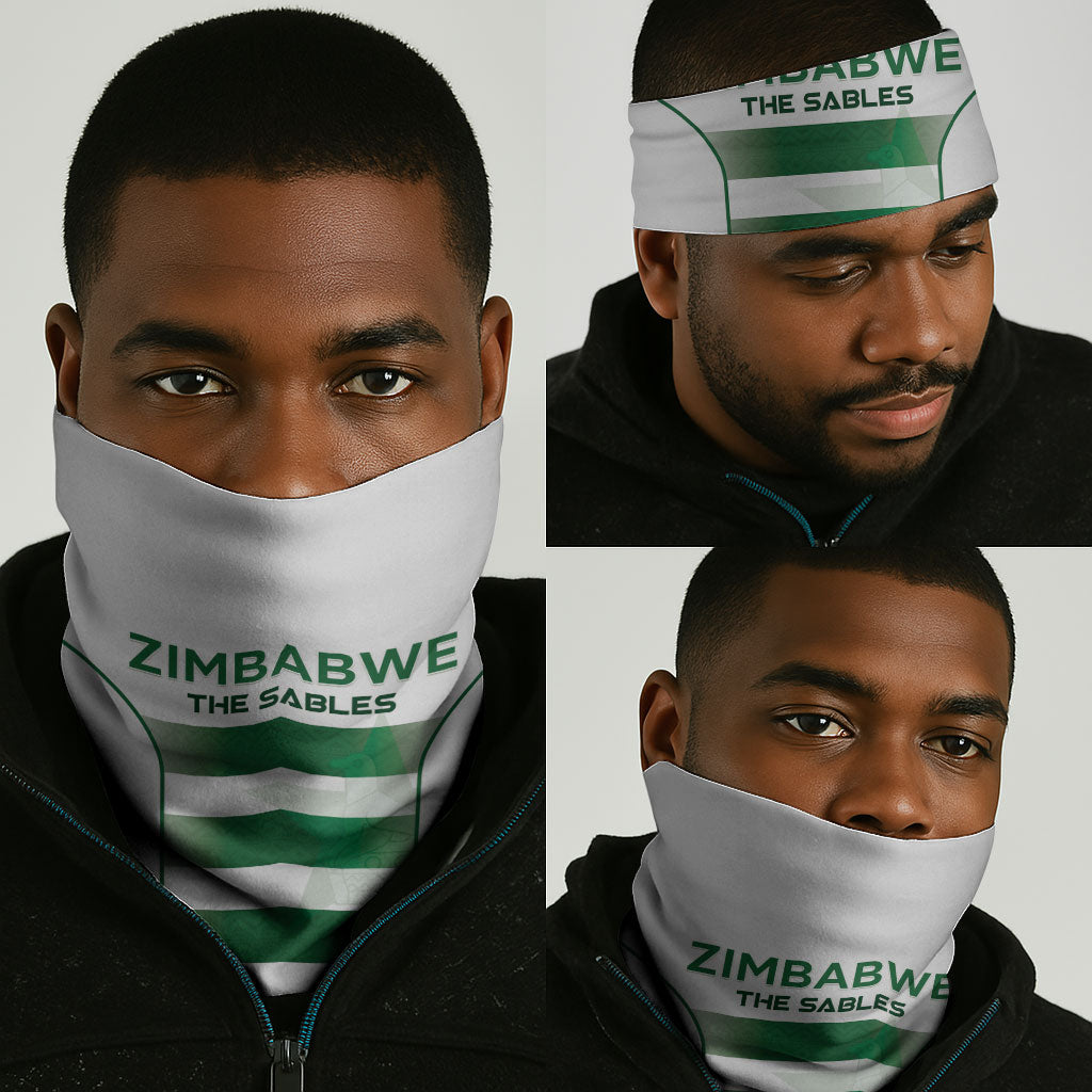 Zimbabwe Sables Rugby Neck Gaiter Sporty Style