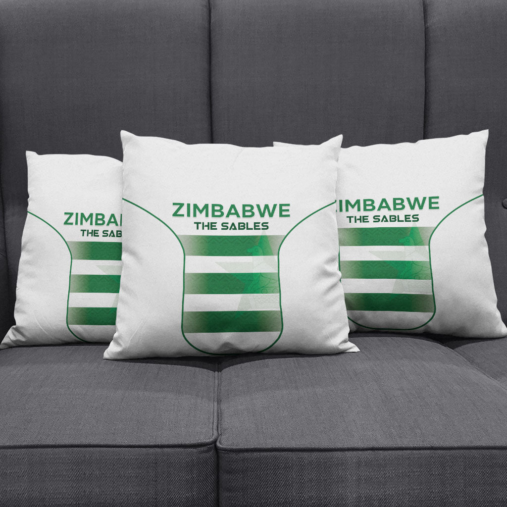 Zimbabwe Sables Rugby Pillow Cover Sporty Style