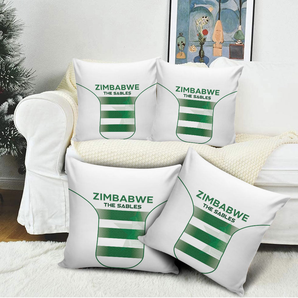 Zimbabwe Sables Rugby Pillow Cover Sporty Style