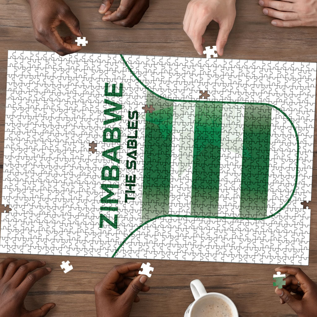 Zimbabwe Sables Rugby Puzzle Sporty Style