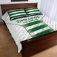 Zimbabwe Sables Rugby Quilt Bed Set Sporty Style