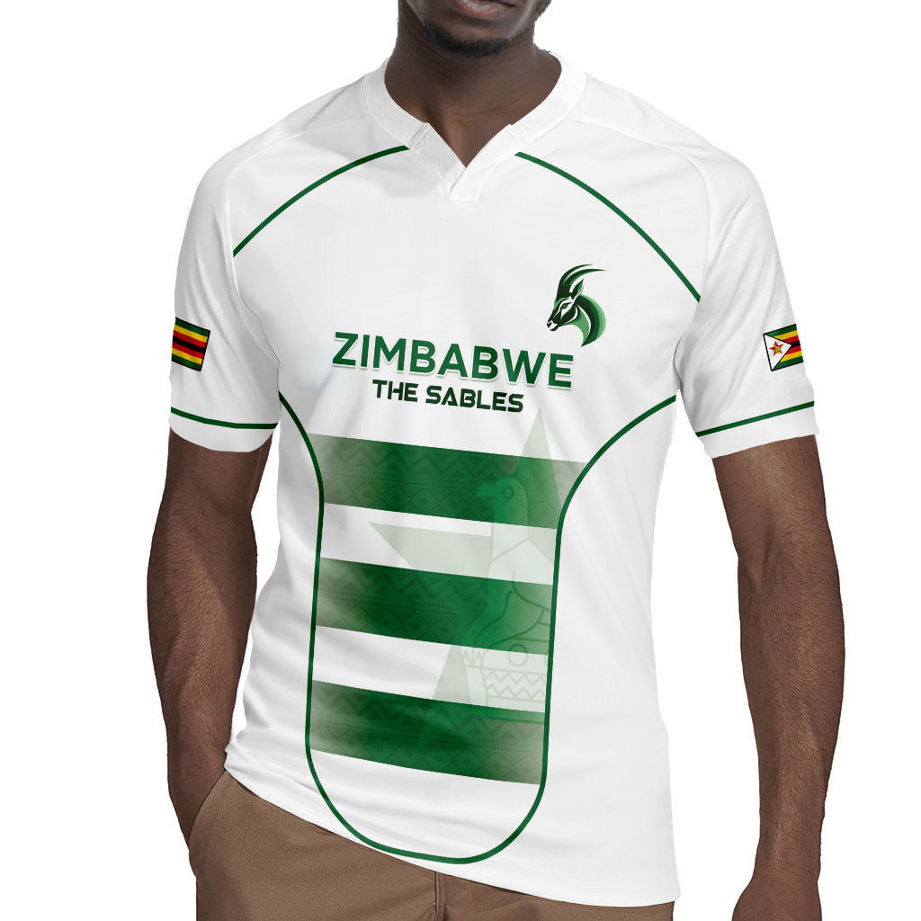 Custom Zimbabwe Sables Rugby Rugby Jersey Sporty Style